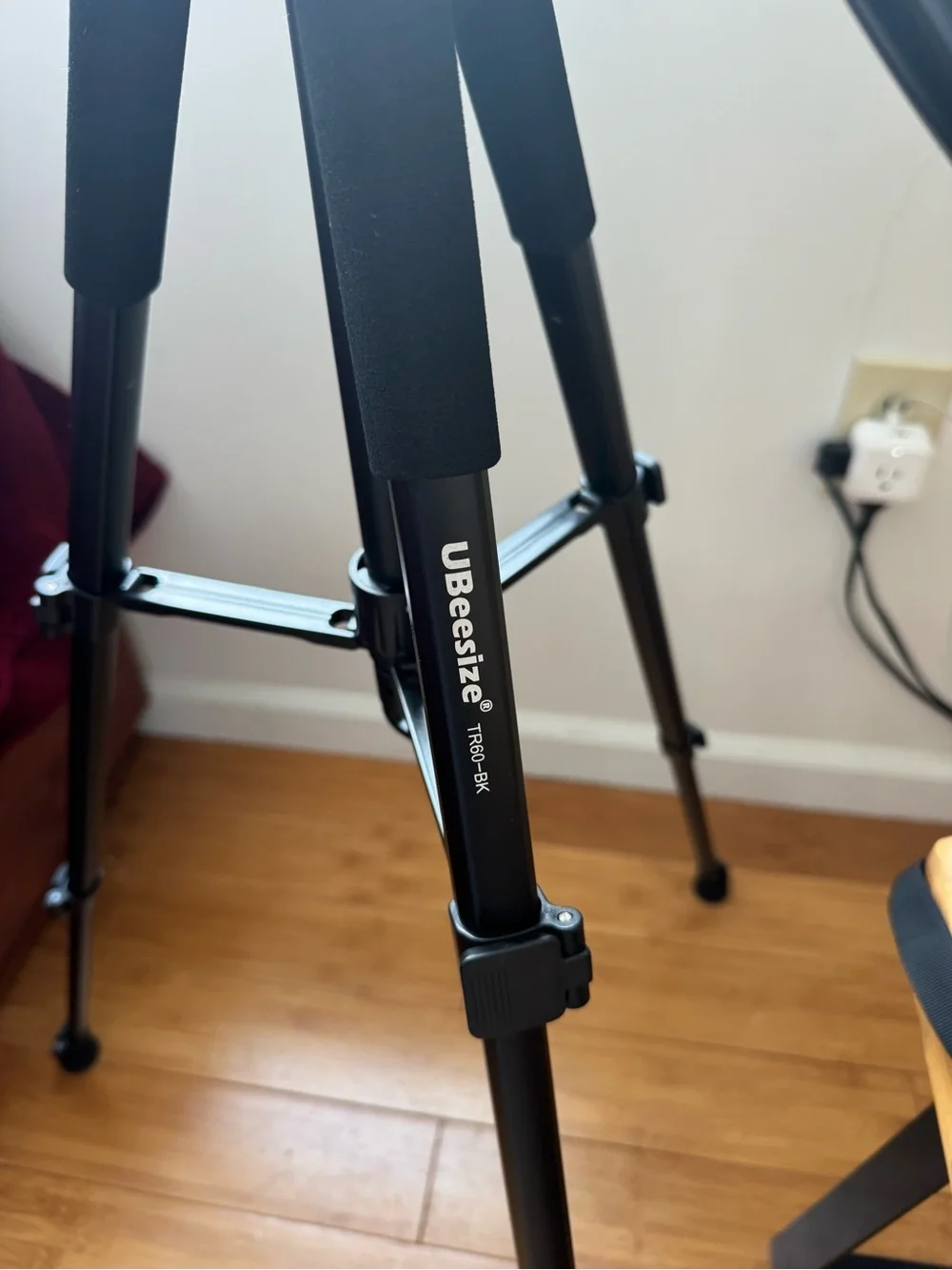Black Phone Tripod with Carry Case